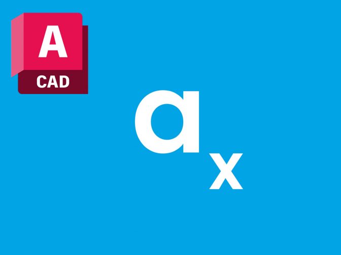 tekst indeks dolny z logiem autocad